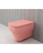 Bocchi Scala Asma Klozet Mat Somon Kapak Hariç 1080-032-0128 - 2