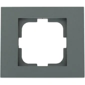 2 Adet Ovivo Grano Füme Numeris Telefon Prizi Çerçeve Dahildir Tem - 4