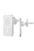 W1106 Magnetic Magsafe Wıreless Araç Telefon Tutucu Ve Kablosuz Şarj Cihazı - 1