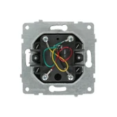 Grano Metalik Füme Numeris Telefon Prizi 5 Adet Çerçeve Dahil - 3