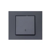 Ovivo Grano Füme Vavien Anahtar Çerçeve Dahil - 1 Adet - 1