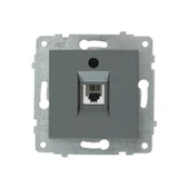 12 Adet Ovivo Grano Metalik Füme Numeris Telefon Prizi Çerçeve Dahil thumbnail 2