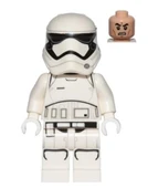 Lego Minifigür Star Wars First Order Stormtrooper (Rounded Mouth Pattern) sw0667 thumbnail 1