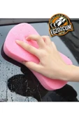 Oto araba yıkama süngeri pembe 1 adet thumbnail 1