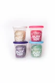 Play & Go 4 lü Doğal Simli Oyun Hamuru Seti (4 Renk X 65 gr) - 1