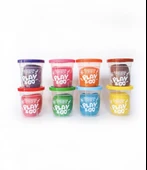 Play & Go 8 li Doğal Oyun Hamuru Seti (8 Renk X 75 gr) - 1