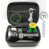 Gold Silver GS-14200 Profesyonel Şarjlı El Feneri 50W 5000 Lümen - Powerbank Özellikli - 6