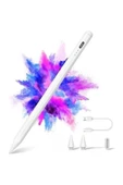 SIFIR ÜRÜN Platoon PL-9501 Şarjlı Ios Android Windows Uyumlu Tablet Telefon Ipad Yazı Çizim Kalemi Yedek Uç - Tablet Kalemi - 6