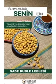Hemdem Tuzsuz Tavşanlı Köy Leblebisi 400 gr - 1
