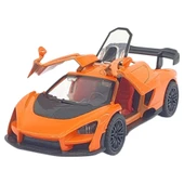 Çek Bırak Metal Arabalar 12 cm - 36121C - Turuncu - 2