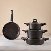 7 Parça Rock Tencere Seti - 1