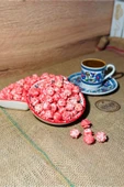 Hemdem Çilekli Leblebi Draje 250 gr - Çıtır Leblebi, Tatlı Çilek Aroması - 2