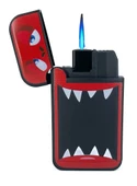 Zengaz Cool Tasarım Jet Alev Çakmak - Red Monster thumbnail 3