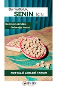 Hemdem Nostaljik Tarçınlı Leblebi 400 gr - Huzur Veren Aroma ve Çıtır Doku - 1