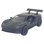 Çek Bırak Metal Arabalar 12 cm - 36121C - Siyah thumbnail 1