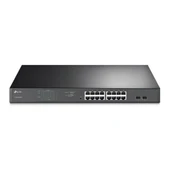 TP-LINK 16-PORT 192W FULL POE TL-SG1218MPE GIGABIT 2X-SFP YÖNETİLEBİLİR SWITCH - 1