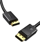 UGREEN 4K 60Hz Displayport to Displayport Kablo, 2 Metre, Siyah, 10211 thumbnail 1