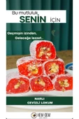 Hemdem Narlı Bol Cevizli Lokum 1 kg - Geleneksel ve Gurme Lezzet - 1