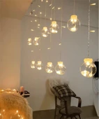 Top Perde Dekoratif Led -  3 Metre - Animasyonlu thumbnail 3