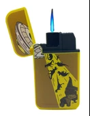 Zengaz Cool Tasarım Jet Alev Çakmak - Ufo Dino Abducting thumbnail 3