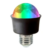 Ledx AL-KXT6882 Mini 360 Derece Led 3.3 Watt E27 Duy Rgb Renk Disko Lamba Gece Lambası Çocuk Odası - 1