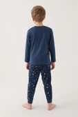 Roly Poly 3177 Best Kids The Galaxy Erkek Çocuk Uzun Kol Pijama Takım thumbnail 5