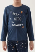 Roly Poly 3177 Best Kids The Galaxy Erkek Çocuk Uzun Kol Pijama Takım thumbnail 4