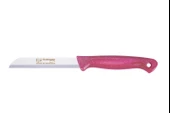 Solingen Simli Meyve Bıçağı – Fuşya Saplı, 18,5 cm, Paslanmaz Alman Çeliği (Tekli) thumbnail 3