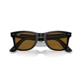 Ray-Ban Wayfarer 2140 129433 Black/Transparent-Brown Güneş Gözlüğü thumbnail 2