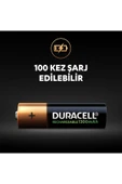 Duracell Şarj Edilebilir Aa 1300 Mah Kalem Pil, 2'li - 4