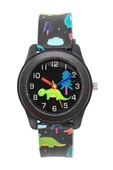 Sevimli Dinazor Figürlü Siyah Renk Çocuk Saati Analog ST-304406 thumbnail 1