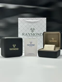 Raymond 2 Yıl Garantili Çelik Kasa Ve Kordon Kararma Renk Atma Yapmaz 5 Atm Kadın Kol Saati 611189.2 thumbnail 4