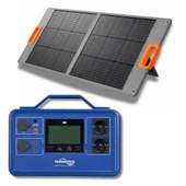 Tommatech 1200 W Taşınabilir Güç Kaynağı Katlanabilir Panel Paketi - 1