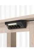 LP764 Çoklu Gece Lambalı Priz Yüksek Gerilim Korumalı 4'LÜ Priz 2XUSB 2XType-C Çıkışlı Grup Priz Çoğaltıcı thumbnail 2