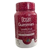 Orzax Ocean Gummies Sambucus Kids  60 Adet Çiğnenebilir Jel Form - 1