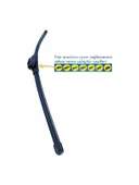 Velonova GOOD YEAR 2’li Set Muz Tipi Silecek Takımı Renault Megane 1996-2003 Ön Cam Sileceği 550mm-500mm thumbnail 5