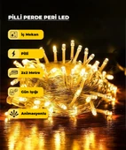 Pilli Perde Dekoratif Led 2m x 2m - Animasyonlu thumbnail 1