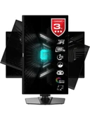 MSI 24.5" G255PF E2 1920X1080 (Fhd) 16:9 Flat Rapıd IPS 180HZ 1ms Adaptıve-Sync Pıvot Gamıng Monıtor thumbnail 1