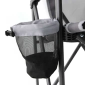 GCI Eazy Katlanır Kamp Sandalyesi XL Siyah - 2