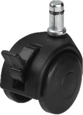 Hts 424 - Plastik Büyük Kalın Pimli Frenli Tekerlek - 1