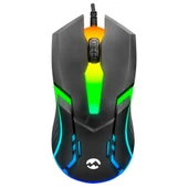 Everest SM-G52 Usb Siyah Aydınlatmalı Gaming Oyuncu Mouse thumbnail 1