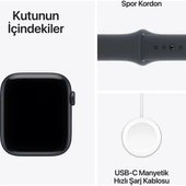 Apple Watch Se 3 Gps, 40 mm Gece yarısı Alüminyum kasa ve Gece yarısı Spor kordon - s/m - 8