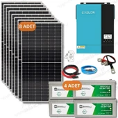 Yapı Solar 6.2 Kw 6200 W 220 Volt Hazır XL Solar Enerji Paketi - 1