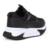 Kadın Kalın Tabanlı Siyah Sneaker Spor Ayakkabı – Rahat, Şık ve Günlük Kullanıma Uygun thumbnail 5