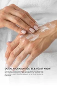 Doğal Avokado Yağlı El ve Vücut Kremi 75 ml - 2