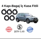 BMW X5 E70 (2007-2013) Şen-Las Kadifeli 4 Kapı + Bagaj Fitili ŞL32611 thumbnail 1