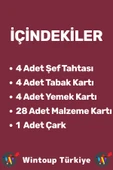 Eğlenceli Çocuk Eşleştirme Hafıza Gözlem Becerisi Geliştiren Okul Ev Aile Şef Mutfak Oyun BEST CHEFS - 3