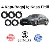 BMW 5 Serisi F10 (2010-2017) Şen-Las Kadifeli 4 Kapı + Bagaj Fitili ŞL33111 thumbnail 1