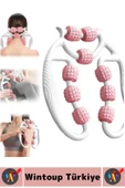 Cilt Sıkılaştıran Bacak Kol Omuz Boyun 9 Teker Ayarlanabilir Basınç Çift Taraflı Selülit Masaj Aleti - 2