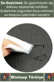 Dayanıklı Kamp Outdoor Yoga Pilates Su Geçirmez 12 Mm Kalın Köpük 180 X 60 Cm Askeri Haki Mat 2 Adet - 5